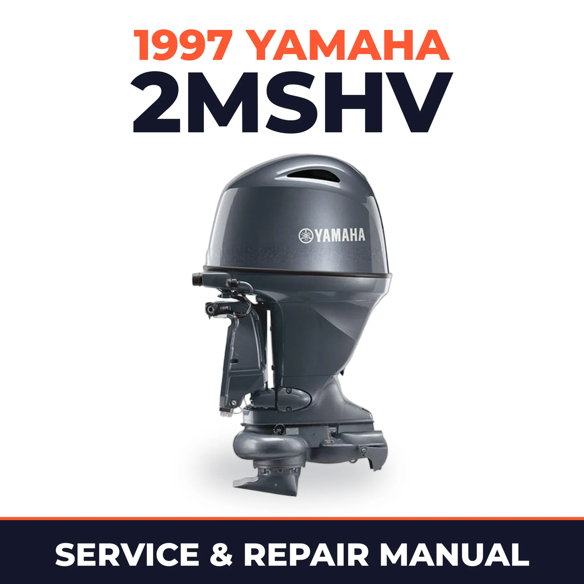 1997 Yamaha 2MSHV 2 stroke Service and Repair Manual