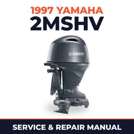 1997 Yamaha 2MSHV 2 stroke Service and Repair Manual