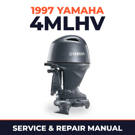 1997 Yamaha 4MLHV 2 stroke Service and Repair Manual