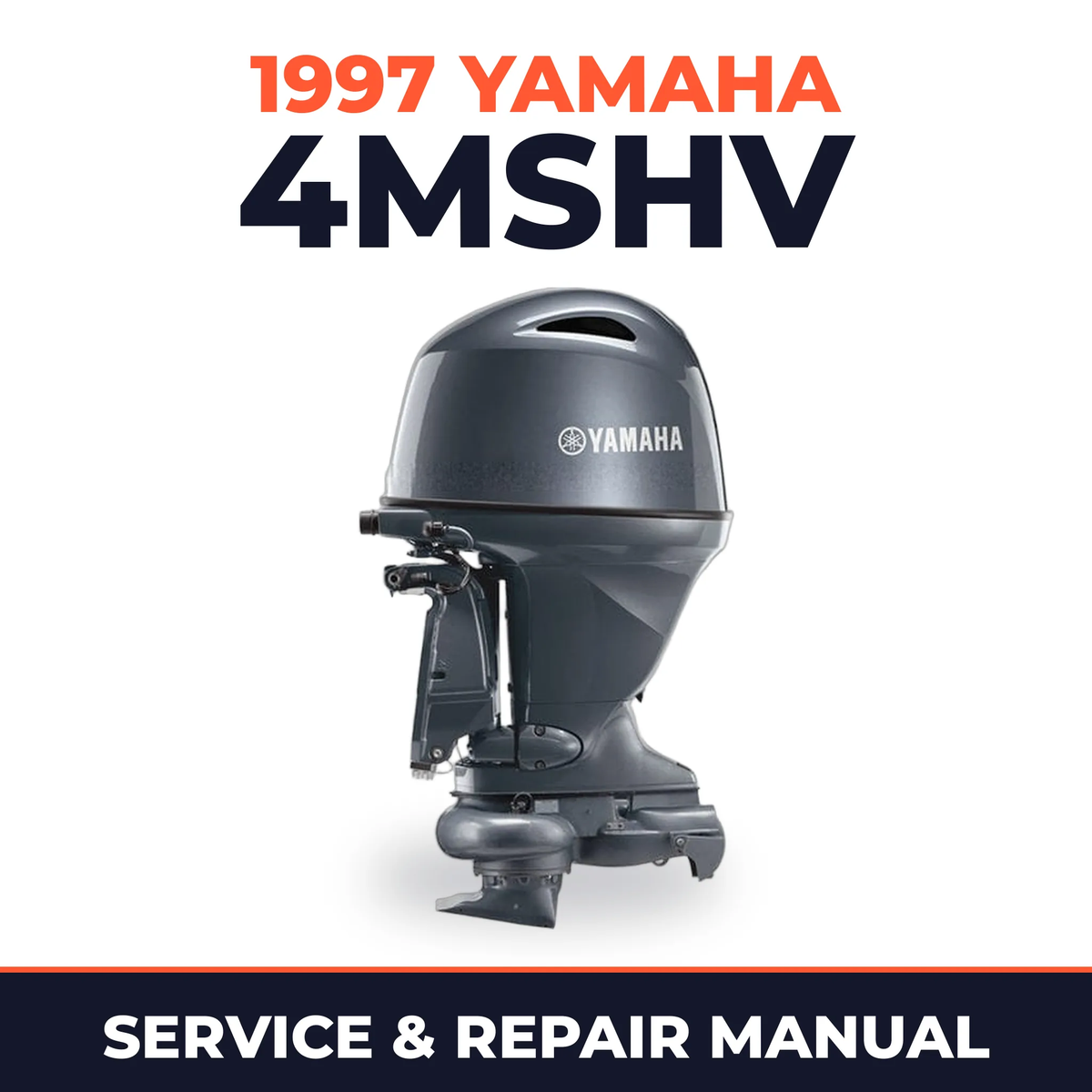 1997 Yamaha 4MSHV 2 stroke Service and Repair Manual