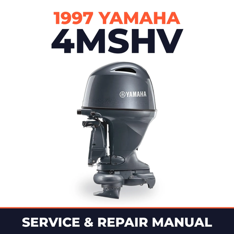 1997 Yamaha 4MSHV 2 stroke Service and Repair Manual