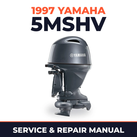 1997 Yamaha 5MSHV 2 stroke Service and Repair Manual