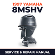 1997 Yamaha 8MSHV 2 stroke Service and Repair Manual