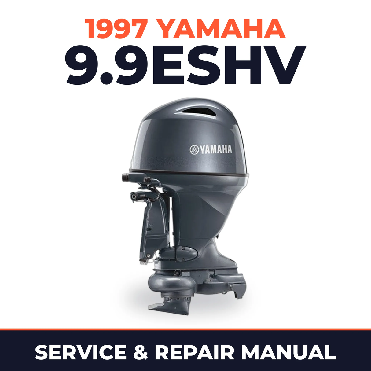 1997 Yamaha 9.9ESHV 2 stroke Service and Repair Manual