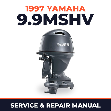 1997 Yamaha 9.9MSHV 2 stroke Service and Repair Manual