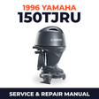 1996 Yamaha 150TJRU 2 stroke Service and Repair Manual