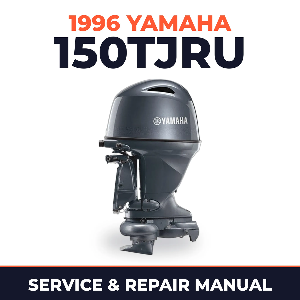 1996 Yamaha 150TJRU 2 stroke Service and Repair Manual