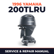 1996 Yamaha 200TLRU 2 stroke Service and Repair Manual