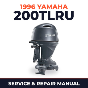 1996 Yamaha 200TLRU 2 stroke Service and Repair Manual