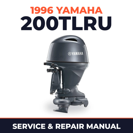 1996 Yamaha 200TLRU 2 stroke Service and Repair Manual