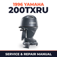 1996 Yamaha 200TXRU 2 stroke Service and Repair Manual