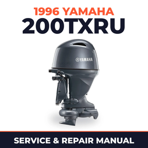1996 Yamaha 200TXRU 2 stroke Service and Repair Manual