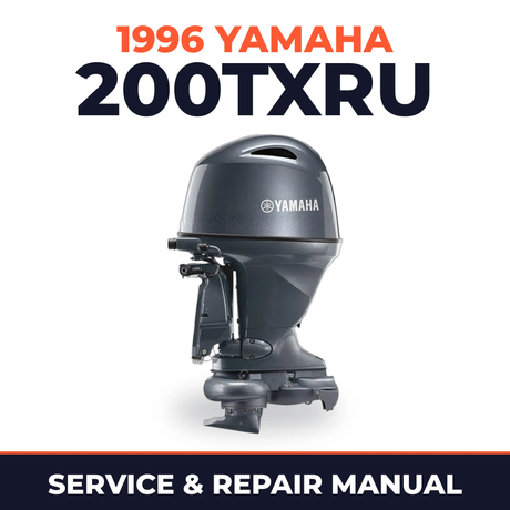 1996 Yamaha 200TXRU 2 stroke Service and Repair Manual