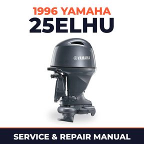 1996 Yamaha 25ELHU 2 stroke Service and Repair Manual