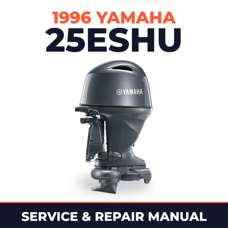 1996 Yamaha 25ESHU 2 stroke Service and Repair Manual