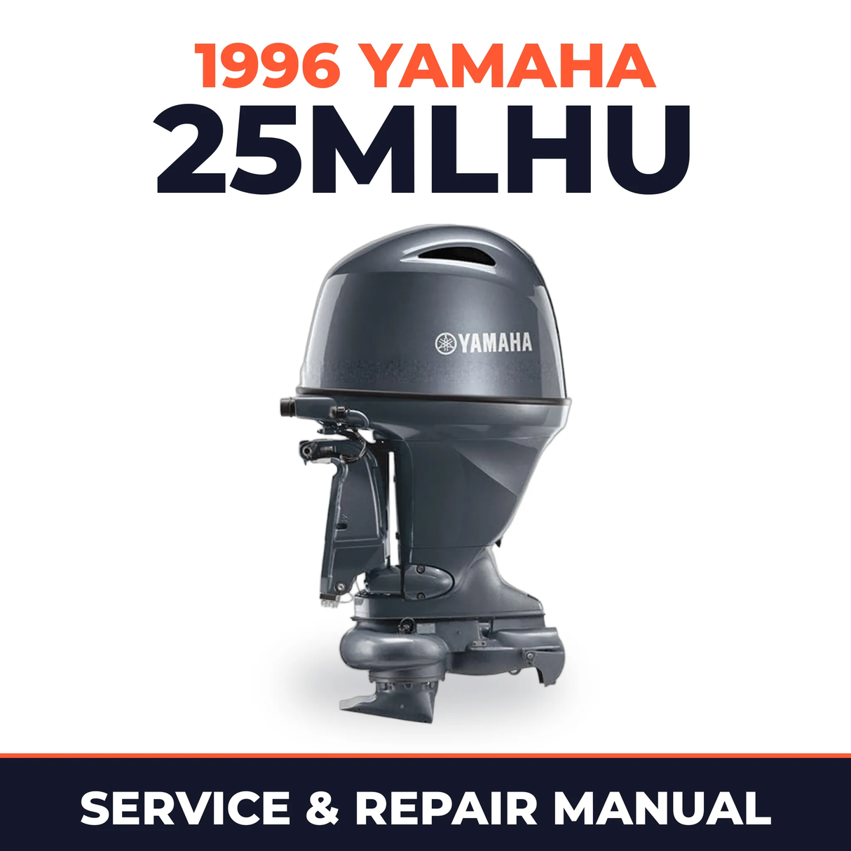 1996 Yamaha 25MLHU 2 stroke Service and Repair Manual