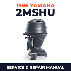 1996 Yamaha 2MSHU 2 stroke Service and Repair Manual