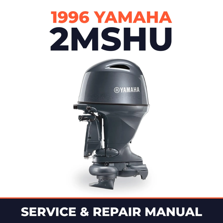 1996 Yamaha 2MSHU 2 stroke Service and Repair Manual