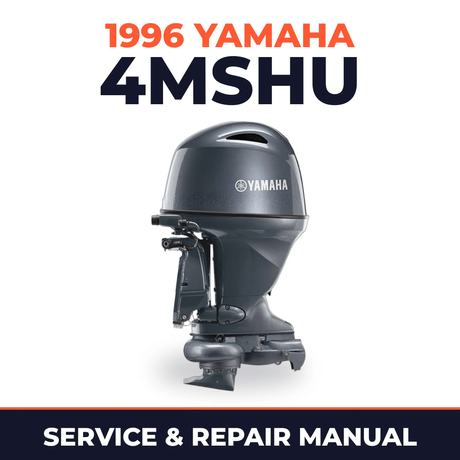 1996 Yamaha 4MSHU 2 stroke Service and Repair Manual