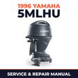 1996 Yamaha 5MLHU 2 stroke Service and Repair Manual