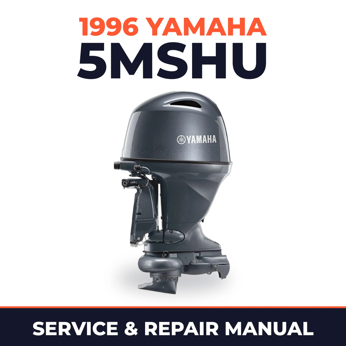 1996 Yamaha 5MSHU 2 stroke Service and Repair Manual