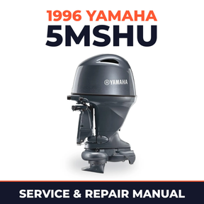 1996 Yamaha 5MSHU 2 stroke Service and Repair Manual