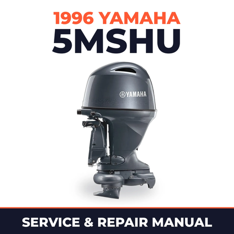 1996 Yamaha 5MSHU 2 stroke Service and Repair Manual