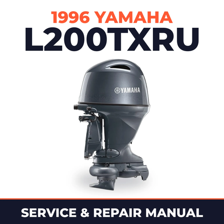 1996 Yamaha L200TXRU 2 stroke Service and Repair Manual