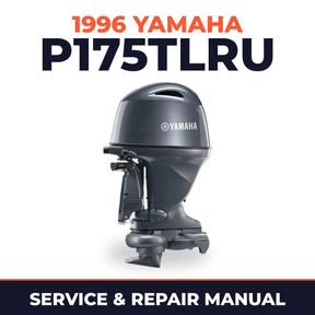 1996 Yamaha P175TLRU 2 stroke Service and Repair Manual
