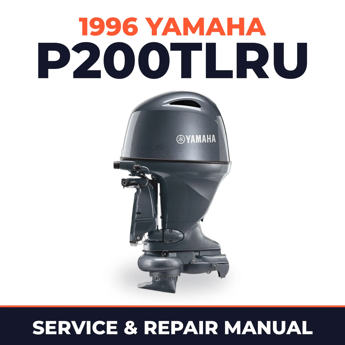 1996 Yamaha P200TLRU 2 stroke Service and Repair Manual