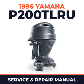 1996 Yamaha P200TLRU 2 stroke Service and Repair Manual