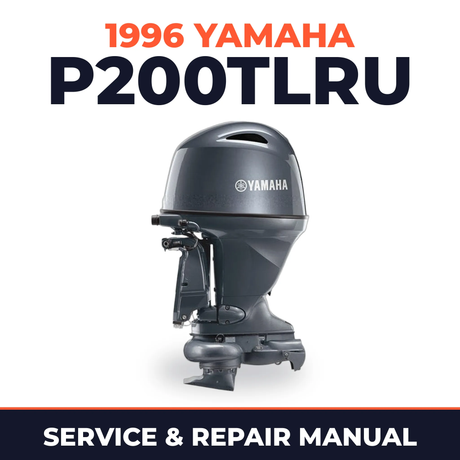 1996 Yamaha P200TLRU 2 stroke Service and Repair Manual