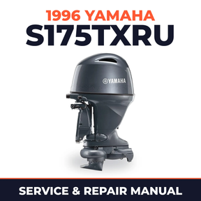 1996 Yamaha S175TXRU 2 stroke Service and Repair Manual