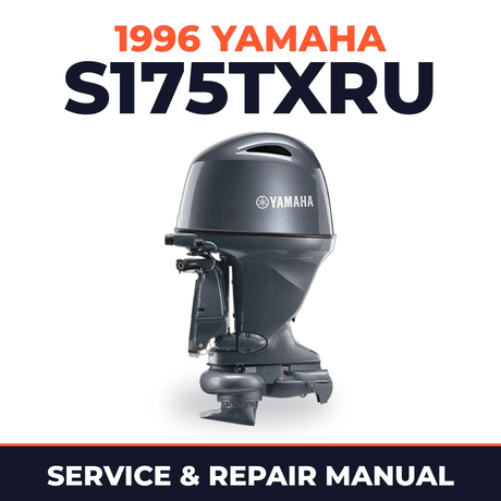 1996 Yamaha S175TXRU 2 stroke Service and Repair Manual