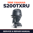 1996 Yamaha S200TXRU 2 stroke Service and Repair Manual