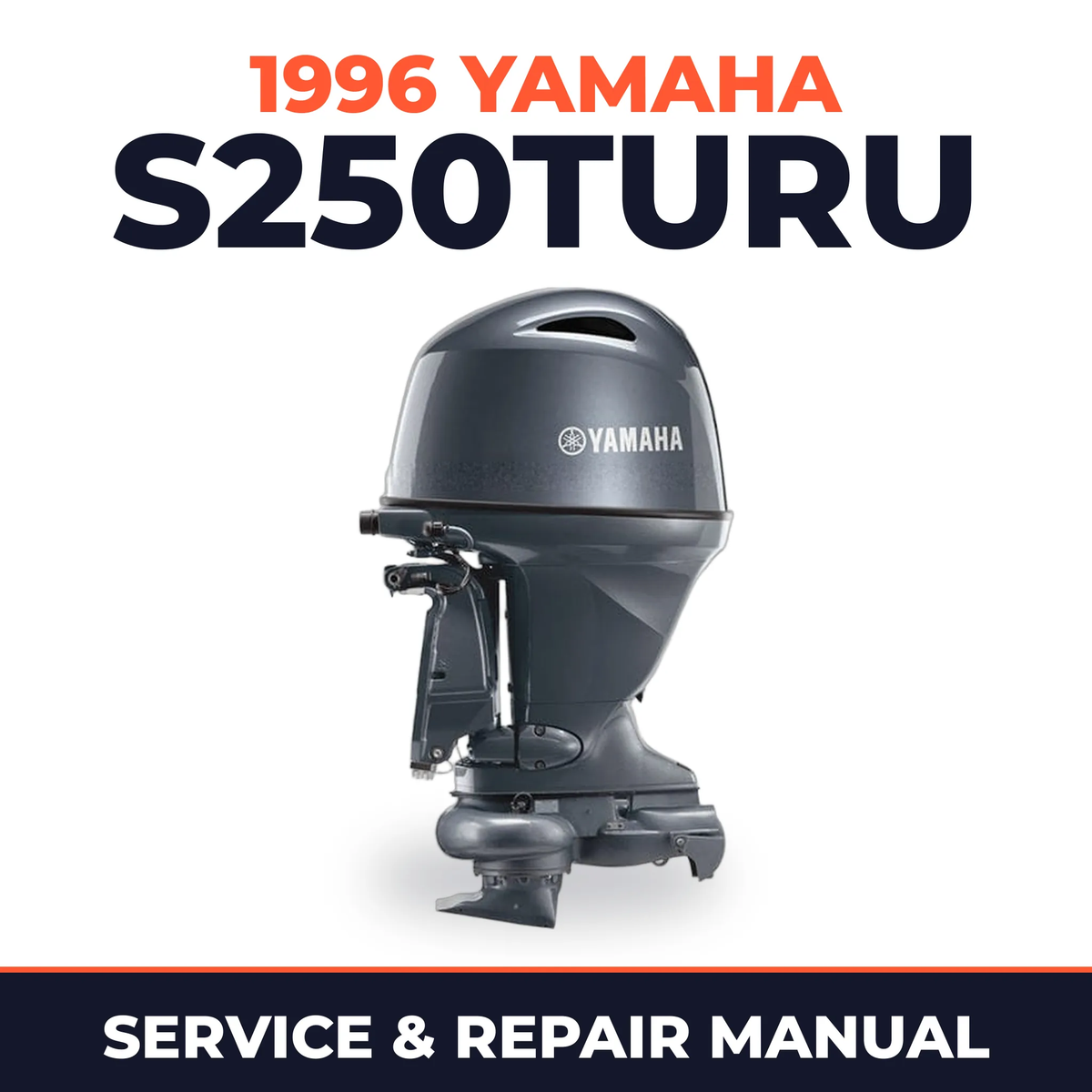 1996 Yamaha S250TURU 2 stroke Service and Repair Manual