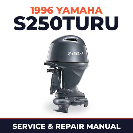 1996 Yamaha S250TURU 2 stroke Service and Repair Manual