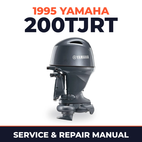 1995 Yamaha 200TJRT 2 stroke Service and Repair Manual