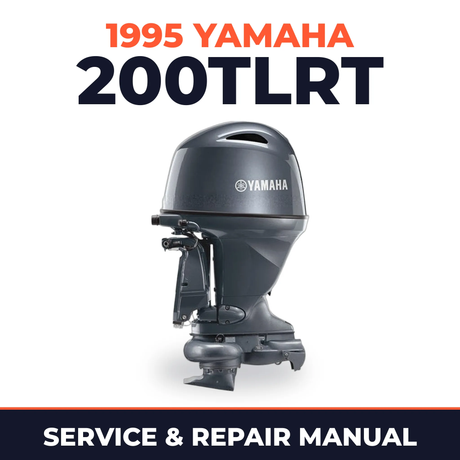 1995 Yamaha 200TLRT 2 stroke Service and Repair Manual