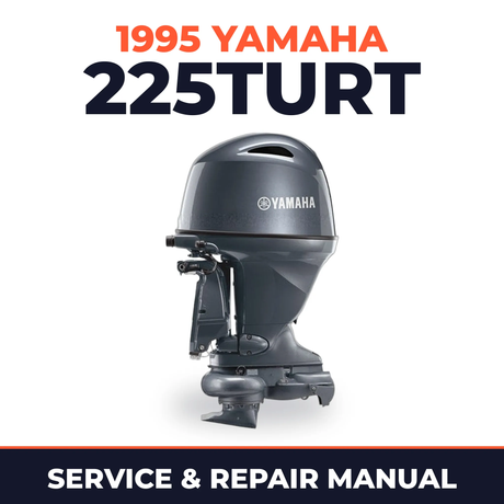 1995 Yamaha 225TURT 2 stroke Service and Repair Manual
