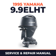 1995 Yamaha 9.9ELHT 2 stroke Service and Repair Manual