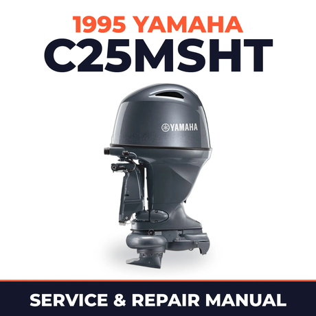 1995 Yamaha C25MSHT 2 stroke Service and Repair Manual