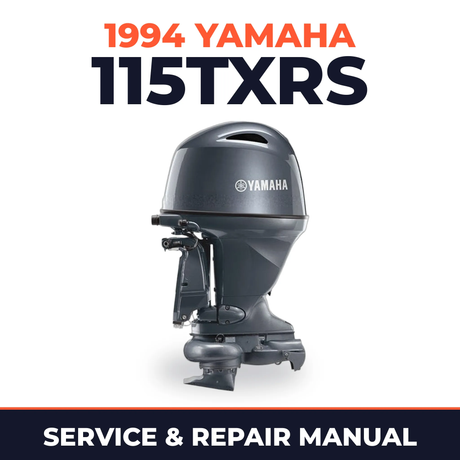 1994 Yamaha 115TXRS 2 stroke Service and Repair Manual