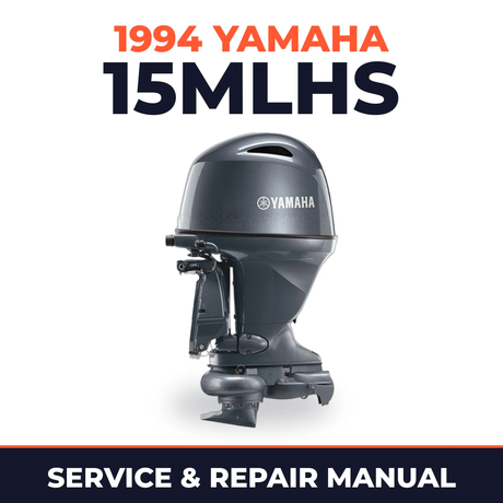 1994 Yamaha 15MLHS 2 stroke Service and Repair Manual