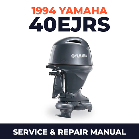 1994 Yamaha 40EJRS 2 stroke Service and Repair Manual