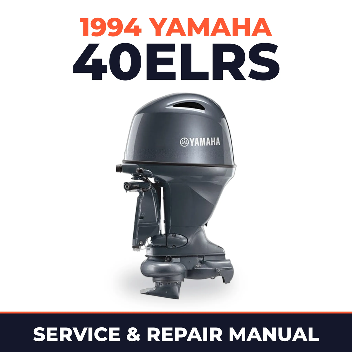 1994 Yamaha 40ELRS 2 stroke Service and Repair Manual