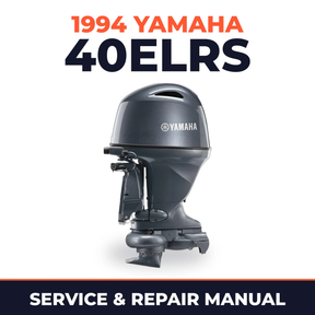 1994 Yamaha 40ELRS 2 stroke Service and Repair Manual