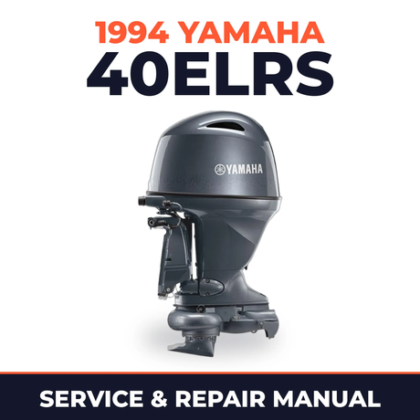 1994 Yamaha 40ELRS 2 stroke Service and Repair Manual