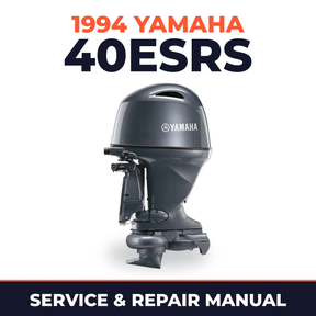 1994 Yamaha 40ESRS 2 stroke Service and Repair Manual