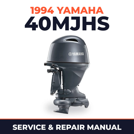 1994 Yamaha 40MJHS 2 stroke Service and Repair Manual